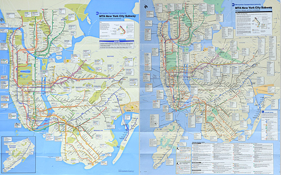 new york city subway map. A New York City cartographer#39;s
