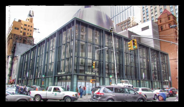 At $1.4 billion, the Fulton St. Transit Center cost far more than it should have. Can the MTA find a way to control its costs? (Photo: Benjamin Kabak)