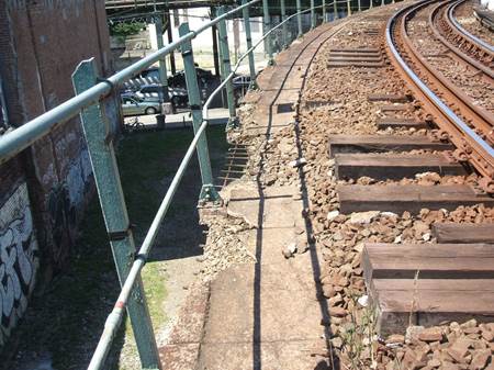 The M train's Myrtle Viaduct has seen better days. It will be replaced as a part of a ten-month shutdown in 2017.
