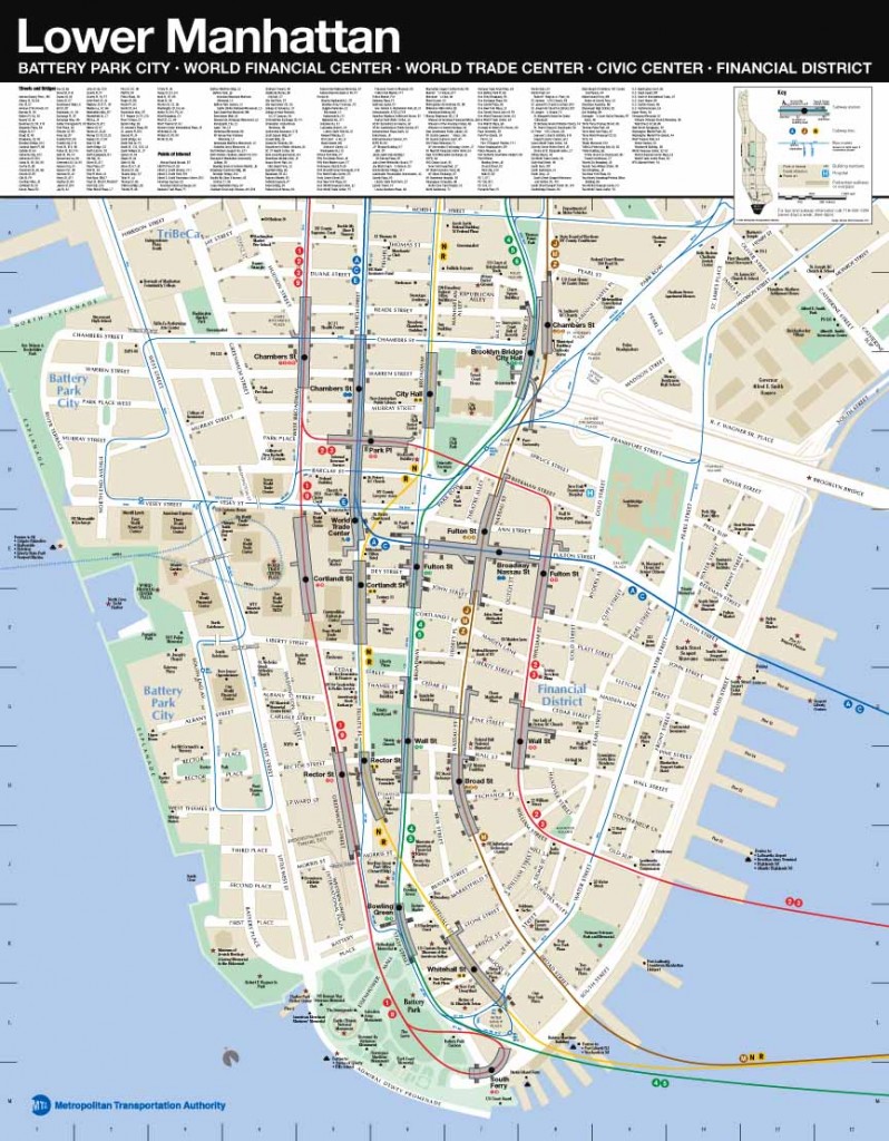 Lower Manhattan Neighborhood Map - Second Ave. Sagas